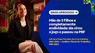 Capa do vídeo de depoimento de Adriana