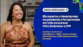 Capa do vídeo de depoimento de Daniele Laís